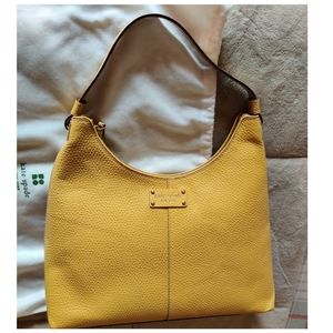 Kate Spade yellow purse in EUC, w/ dust bag